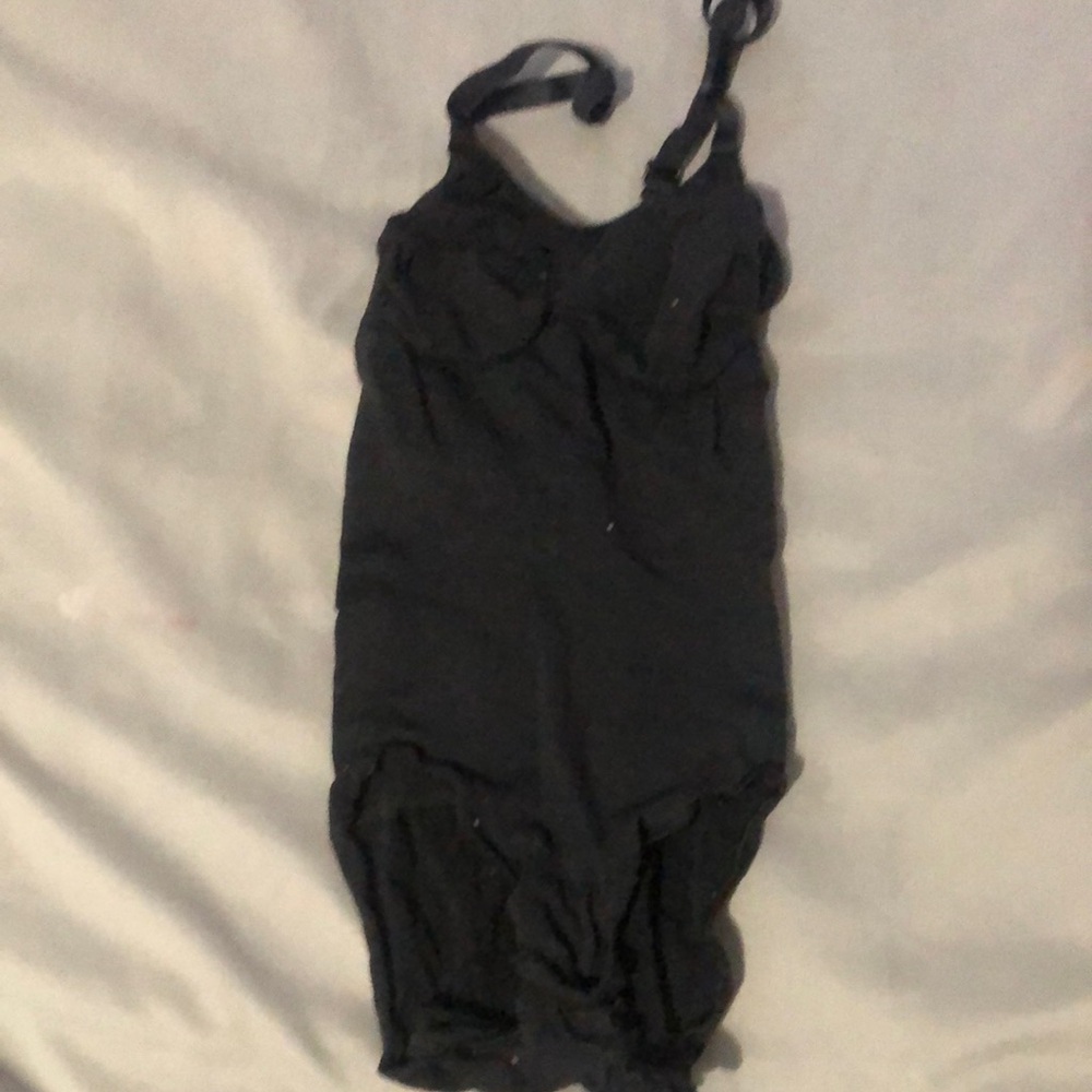 Black One-Piece Bodysuit